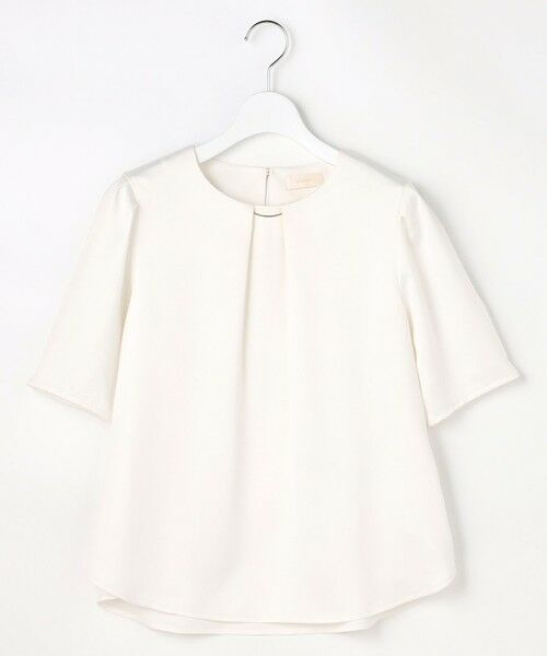 L size ONWARD(大きいサイズ) / エルサイズオンワード シャツ・ブラウス | 【2WAY】サテン ブラウス | 詳細3