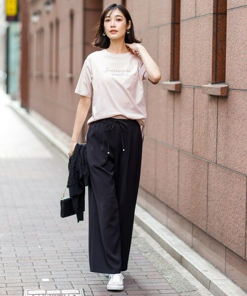 L size ONWARD(大きいサイズ) / エルサイズオンワード カットソー | ビジュープリント Ｔシャツ | 詳細7