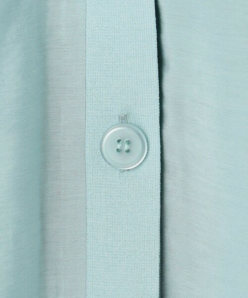 L size ONWARD(大きいサイズ) / エルサイズオンワード カーディガン・ボレロ | シアーギャザー カーディガン | 詳細6