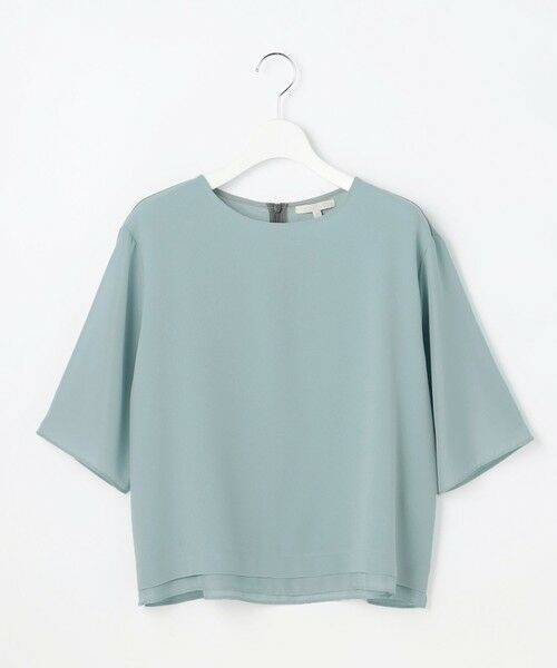 L size ONWARD(大きいサイズ) / エルサイズオンワード カットソー | 【17号サイズまで展開・カタログ掲載】ストレッチアムンゼン Tブラウス | 詳細15