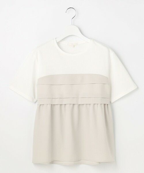 L size ONWARD(大きいサイズ) / エルサイズオンワード カットソー | 【カタログ掲載】ビスチェコンビ Tシャツ | 詳細6