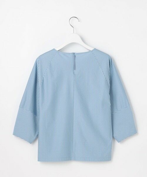 L size ONWARD(大きいサイズ) / エルサイズオンワード カットソー | ストライプコットンタイプライター | 詳細10