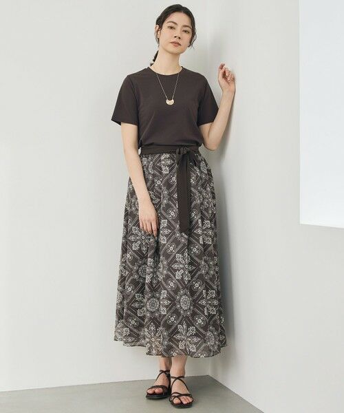 L size ONWARD(大きいサイズ) / エルサイズオンワード カットソー | 【カタログ掲載・シルエットアップデート】ハイカウント Tシャツ | 詳細6