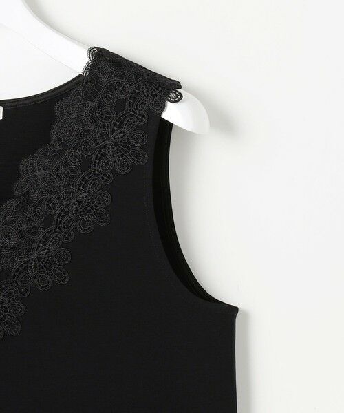 L size ONWARD(大きいサイズ) / エルサイズオンワード タンクトップ | 【カタログ掲載】コンパクトハイゲージレース タンクトップ | 詳細5