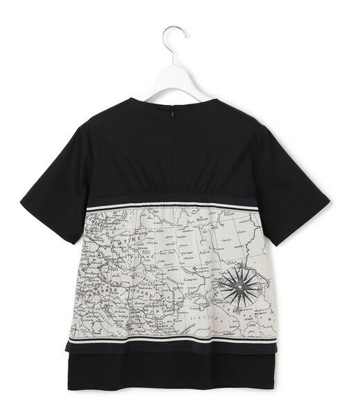 L size ONWARD(大きいサイズ) / エルサイズオンワード カットソー | 【一部予約】スカーフコンビジャージー カットソー | 詳細13