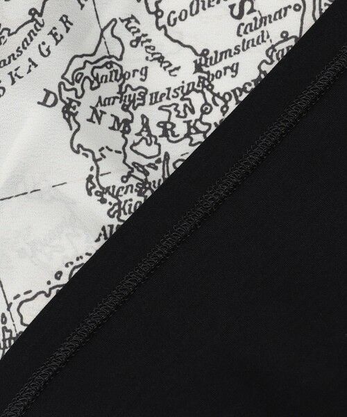 L size ONWARD(大きいサイズ) / エルサイズオンワード カットソー | 【一部予約】スカーフコンビジャージー カットソー | 詳細16