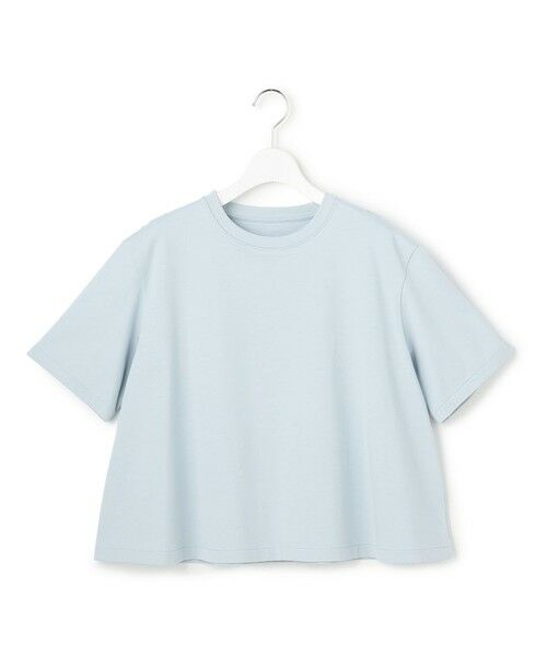 L size ONWARD(大きいサイズ) / エルサイズオンワード カットソー | スビンギザコットン フレア Tシャツ | 詳細12