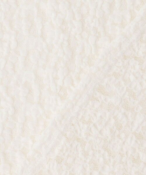 L size ONWARD(大きいサイズ) / エルサイズオンワード カットソー | リンクルレースジャージー 5分袖 TEE | 詳細12