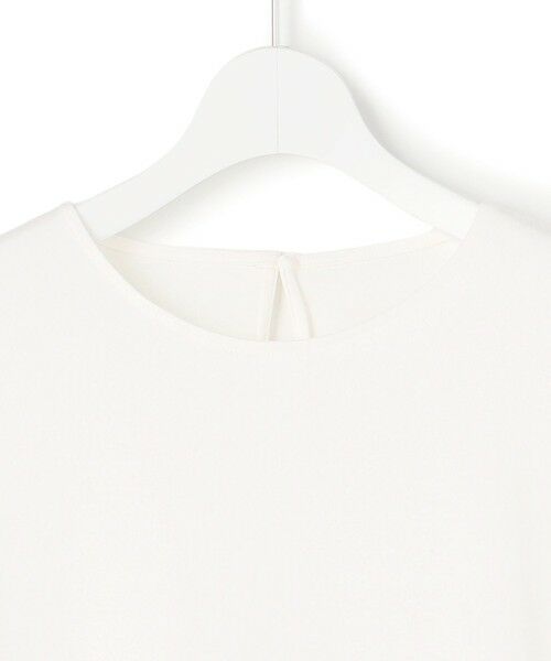 L size ONWARD(大きいサイズ) / エルサイズオンワード カットソー | スカーフコンビジャージー ウエストデザイン カットソー | 詳細5