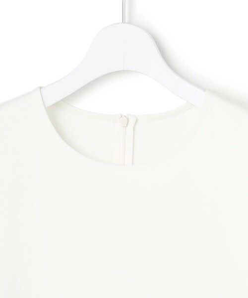 L size ONWARD(大きいサイズ) / エルサイズオンワード カットソー | ジョーゼットフレンチスリーブ カットソー | 詳細4