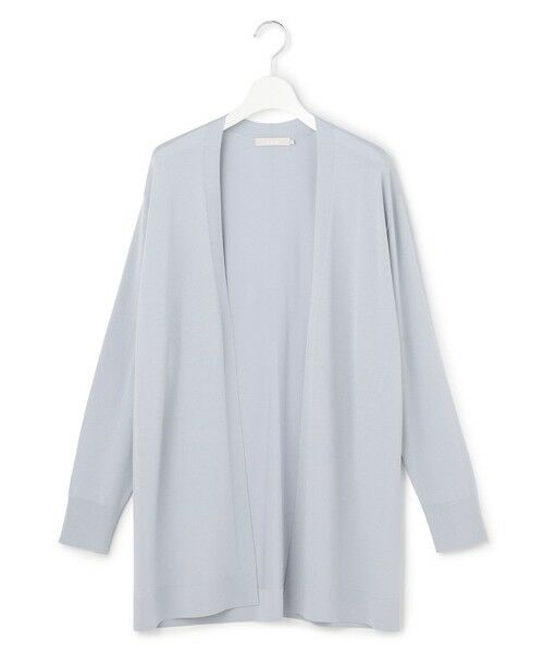 L size ONWARD(大きいサイズ) / エルサイズオンワード カーディガン・ボレロ | シンセティックハイゲージ ロングカーディガン | 詳細6