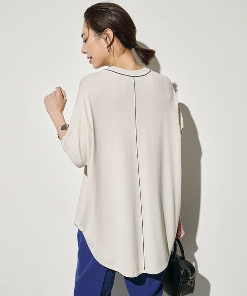 L size ONWARD(大きいサイズ) / エルサイズオンワード ニット・セーター | 【WEB限定カラーあり】VIS/NYハイゲージ プルオーバーニット | 詳細2