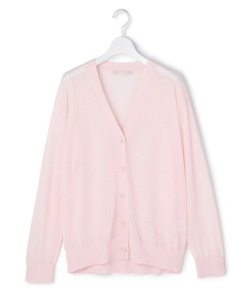 L size ONWARD(大きいサイズ) / エルサイズオンワード カーディガン・ボレロ | リネンブレンドシアー カーディガン | 詳細11