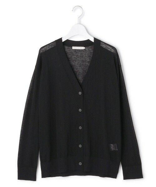 L size ONWARD(大きいサイズ) / エルサイズオンワード カーディガン・ボレロ | リネンブレンドシアー カーディガン | 詳細21