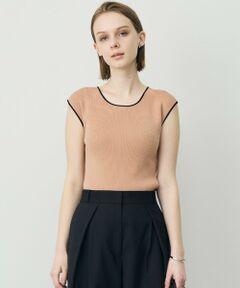 L size ONWARD(大きいサイズ) / エルサイズオンワード ニット・セーター | オーガニックコットン リブニット