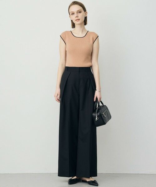 L size ONWARD(大きいサイズ) / エルサイズオンワード ニット・セーター | オーガニックコットン リブニット | 詳細10