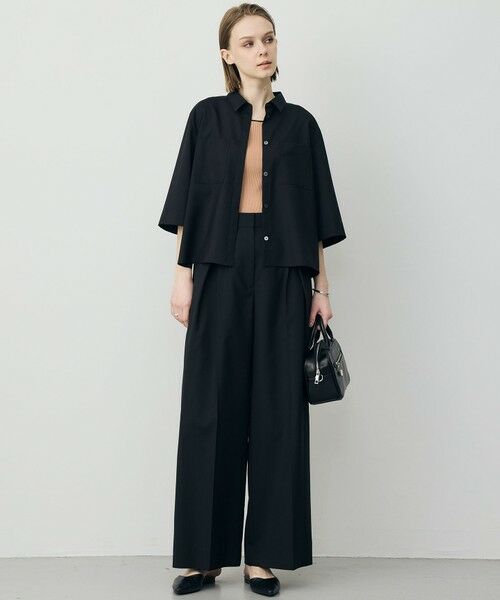 L size ONWARD(大きいサイズ) / エルサイズオンワード ニット・セーター | オーガニックコットン リブニット | 詳細12