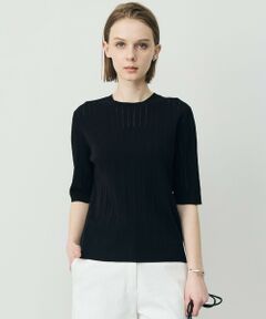 L size ONWARD(大きいサイズ) / エルサイズオンワード ニット・セーター | レースパターン ニット