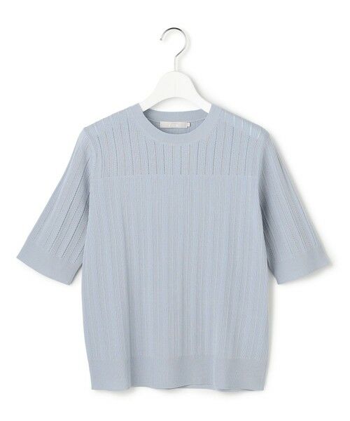 L size ONWARD(大きいサイズ) / エルサイズオンワード ニット・セーター | レースパターン ニット | 詳細8