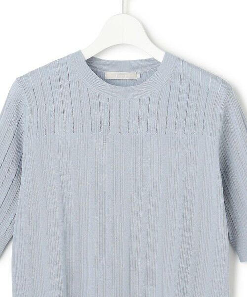 L size ONWARD(大きいサイズ) / エルサイズオンワード ニット・セーター | レースパターン ニット | 詳細10