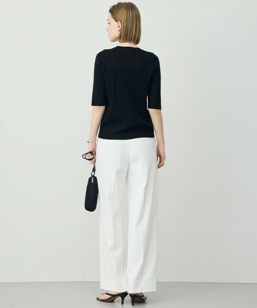 L size ONWARD(大きいサイズ) / エルサイズオンワード ニット・セーター | レースパターン ニット | 詳細15