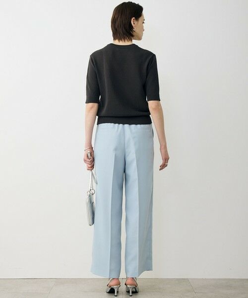 L size ONWARD(大きいサイズ) / エルサイズオンワード ニット・セーター | ブライトコイル Vネックニット | 詳細13