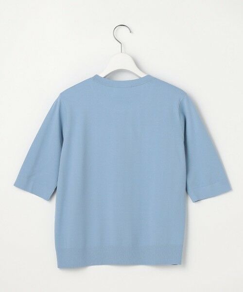 L size ONWARD(大きいサイズ) / エルサイズオンワード ニット・セーター | Rayon Elite Stretch クルーネック ニット | 詳細13