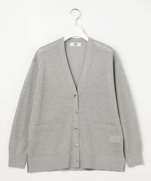 L size ONWARD(大きいサイズ) / エルサイズオンワード カーディガン・ボレロ | Vis/Pe スパーク ニット カーディガン | 詳細4