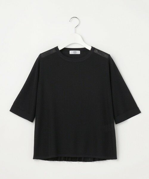 L size ONWARD(大きいサイズ) / エルサイズオンワード ニット・セーター | Vis/Pe スパーク バックプリーツ ニット | 詳細10