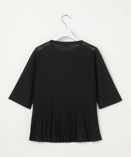 L size ONWARD(大きいサイズ) / エルサイズオンワード ニット・セーター | Vis/Pe スパーク バックプリーツ ニット | 詳細11