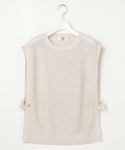L size ONWARD(大きいサイズ) / エルサイズオンワード ベスト | Vis/Pe スパーク ニット ベスト | 詳細4