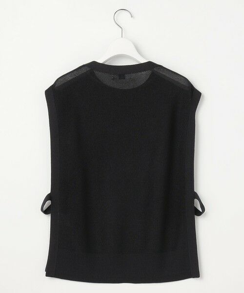L size ONWARD(大きいサイズ) / エルサイズオンワード ベスト | Vis/Pe スパーク ニット ベスト | 詳細13