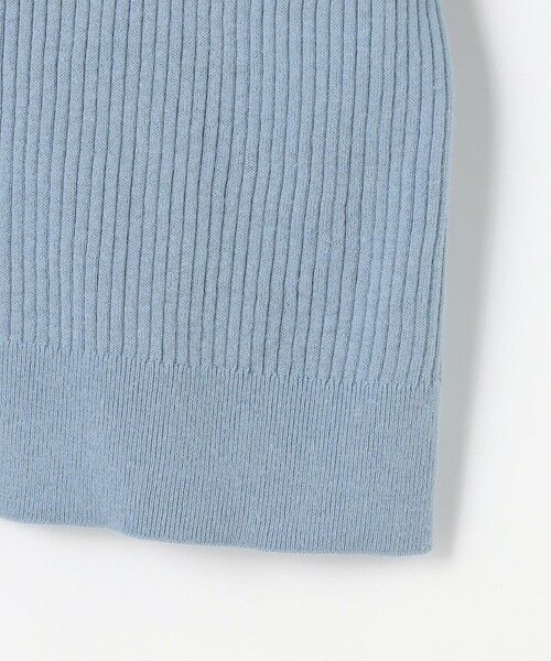 L size ONWARD(大きいサイズ) / エルサイズオンワード ニット・セーター | LINEN COTTON ポロ ニット | 詳細7