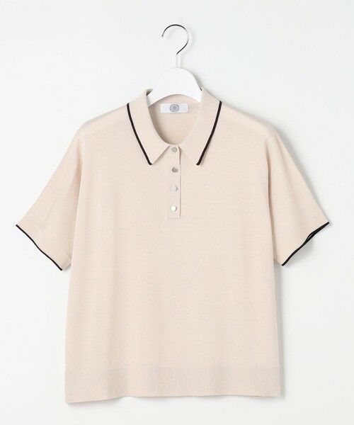 L size ONWARD(大きいサイズ) / エルサイズオンワード ニット・セーター | DRY COTTON ポロ ニット | 詳細2