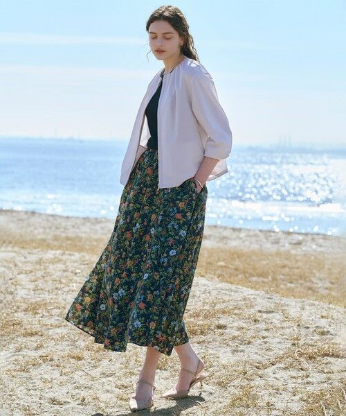 L size ONWARD(大きいサイズ) / エルサイズオンワード タンクトップ | 【レイヤードスタイルに】FINE COTTON SLEEVELESS タンクトップ | 詳細15