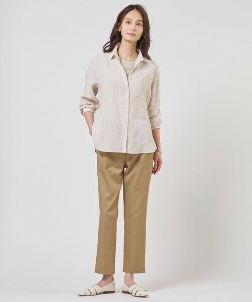 L size ONWARD(大きいサイズ) / エルサイズオンワード タンクトップ | 【レイヤードスタイルに】FINE COTTON SLEEVELESS タンクトップ | 詳細22