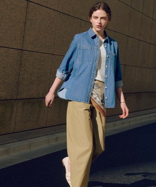 L size ONWARD(大きいサイズ) / エルサイズオンワード タンクトップ | FINE COTTON SLEEVELESS タンクトップ | 詳細14