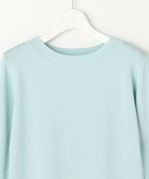 L size ONWARD(大きいサイズ) / エルサイズオンワード ニット・セーター | 【好印象ブライトニット】レースポイント プルオーバー | 詳細9