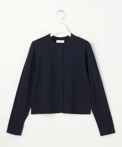 L size ONWARD(大きいサイズ) / エルサイズオンワード カーディガン・ボレロ | 【好印象ブライトニット】ラメライン カーディガン