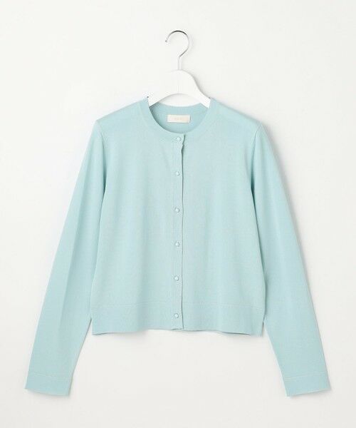 L size ONWARD(大きいサイズ) / エルサイズオンワード カーディガン・ボレロ | 【好印象ブライトニット】ラメライン カーディガン | 詳細6