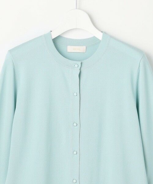 L size ONWARD(大きいサイズ) / エルサイズオンワード カーディガン・ボレロ | 【好印象ブライトニット】ラメライン カーディガン | 詳細8