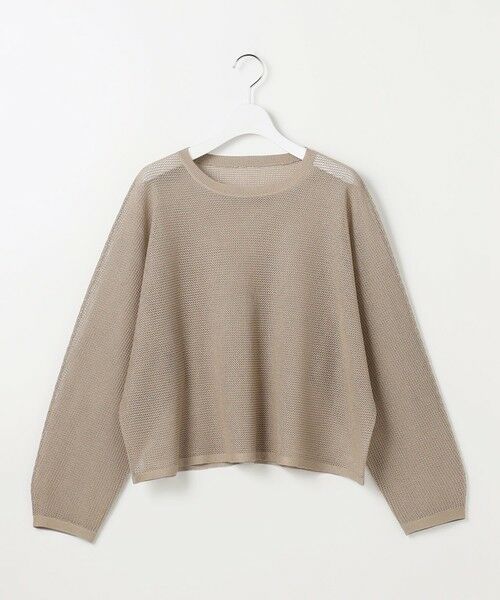 L size ONWARD(大きいサイズ) / エルサイズオンワード ニット・セーター | ライトメッシュ プルオーバー | 詳細2