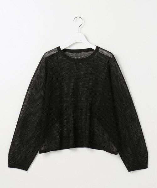 L size ONWARD(大きいサイズ) / エルサイズオンワード ニット・セーター | ライトメッシュ プルオーバー | 詳細11
