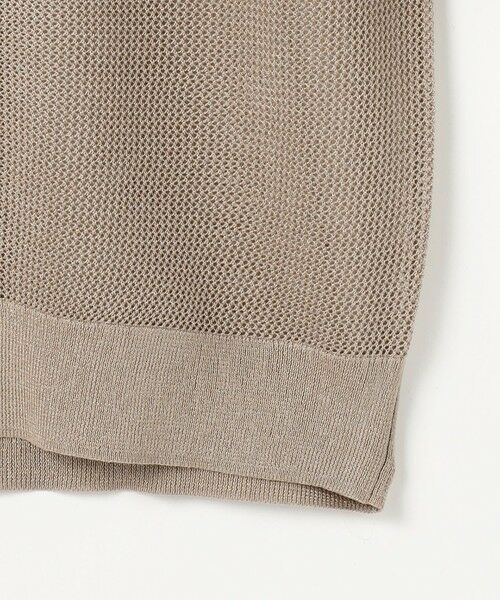 L size ONWARD(大きいサイズ) / エルサイズオンワード パーカー | 【SHIHOさん着用】ライトメッシュジップ パーカー | 詳細11