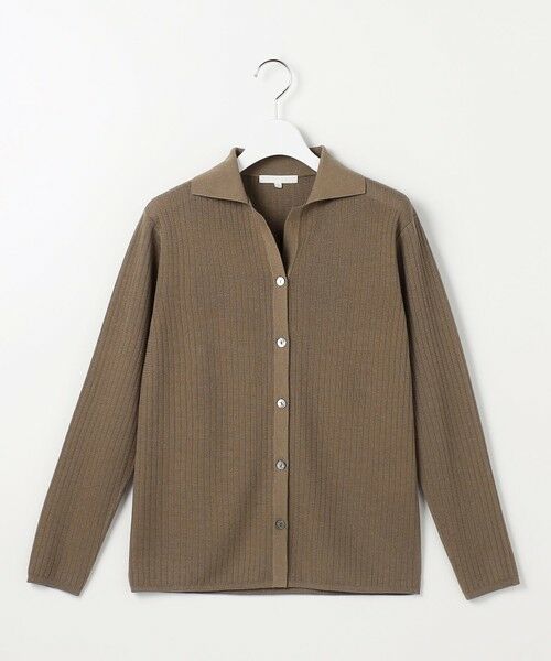 L size ONWARD(大きいサイズ) / エルサイズオンワード カーディガン・ボレロ | 【アンサンブル対応】シアーシルクミックス カーディガン | 詳細6