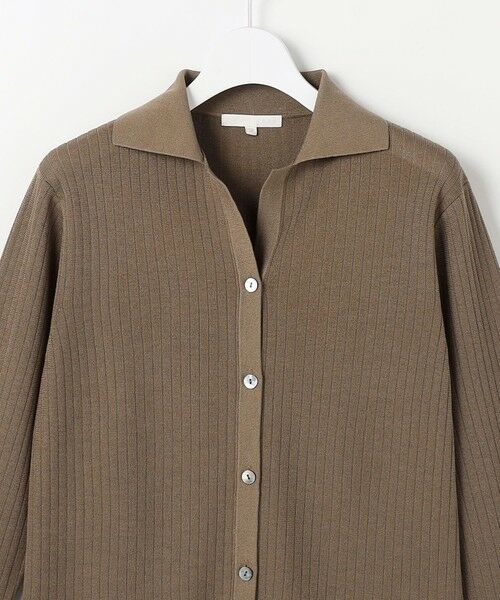 L size ONWARD(大きいサイズ) / エルサイズオンワード カーディガン・ボレロ | 【アンサンブル対応】シアーシルクミックス カーディガン | 詳細7