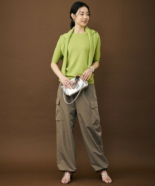 L size ONWARD(大きいサイズ) / エルサイズオンワード カーディガン・ボレロ | 【アンサンブル対応】シアーシルクミックス カーディガン | 詳細13