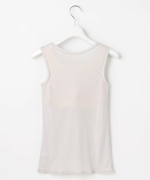 L size ONWARD(大きいサイズ) / エルサイズオンワード ニット・セーター | 【カタログ掲載・ワコールコラボ・2点SET】シアーチェックニット プルオーバー | 詳細7