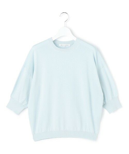 L size ONWARD(大きいサイズ) / エルサイズオンワード ニット・セーター | 【見上愛さん着用】キュプラコットン プルオーバー ニット | 詳細17