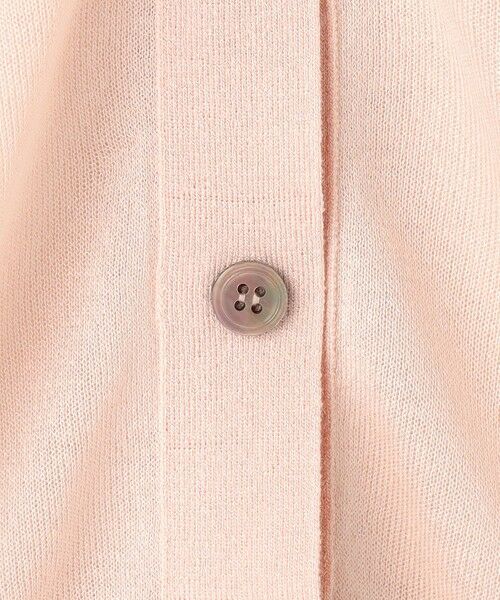 L size ONWARD(大きいサイズ) / エルサイズオンワード カーディガン・ボレロ | 【一部予約/WEB&一部店舗限定カラーあり】シャイニーシアー フラップポケット カーディガン | 詳細20